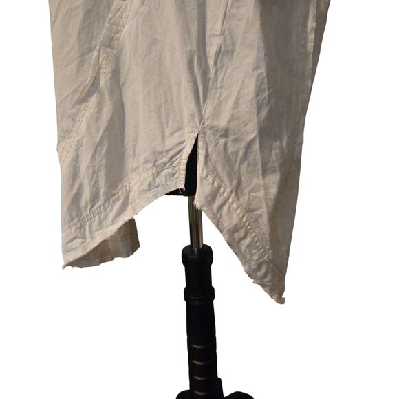 We The Free Button Down Shirt M Snow White Boxy Baggy Boho Hippie Corp Core - Picture 6 of 10